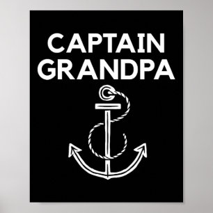 Póster ¡Capitán abuelo! Embarcadero Y Vela S