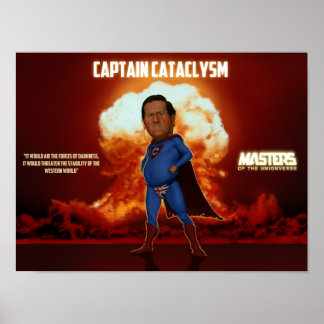 Póster Capitán Cataclismo