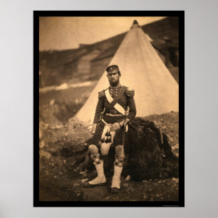 Póster Capitán Cuninghame Highlander 1855