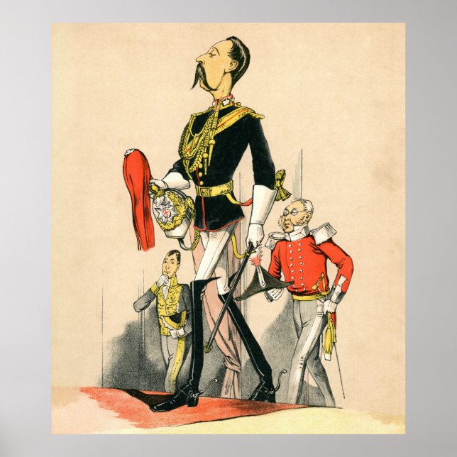 Póster Capitán de la Guardia Real del Caballo (Frente)