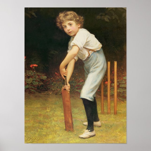 Póster Capitán de los Eleven, c.1889 (Frente)