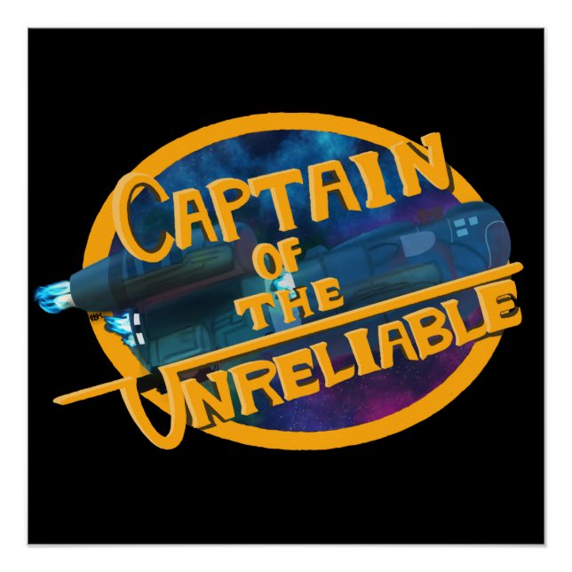 Póster Capitán de los poco confiables (Anverso)