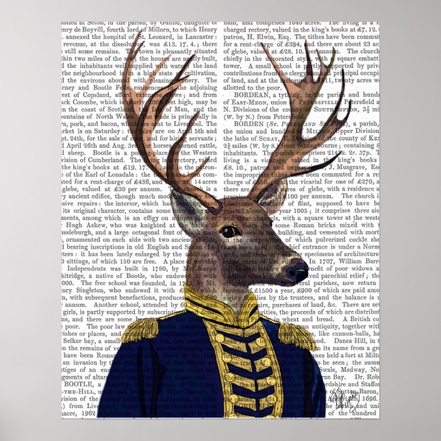 Póster Capitán Deer (Frente)