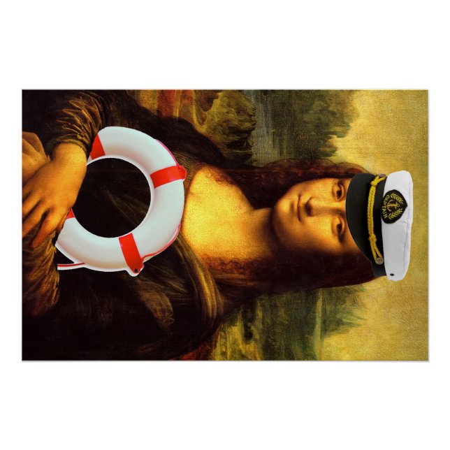 Póster Capitán del mar Mona Lisa (Anverso)