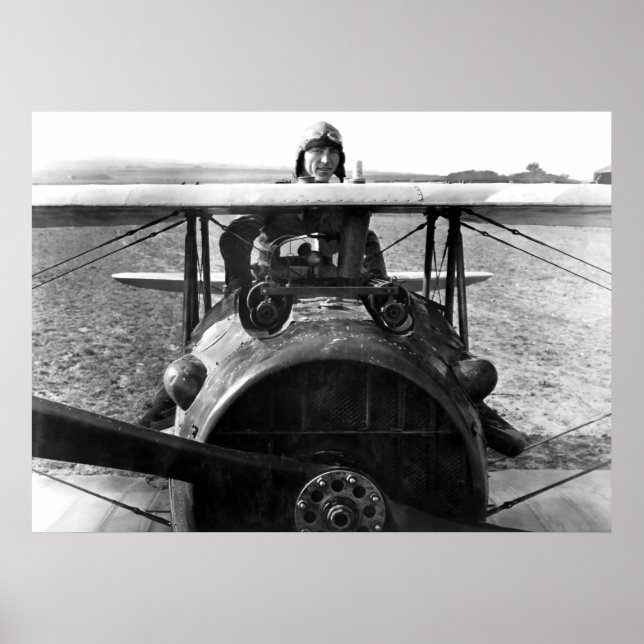 Póster Capitán Eddie Rickenbacker (Frente)