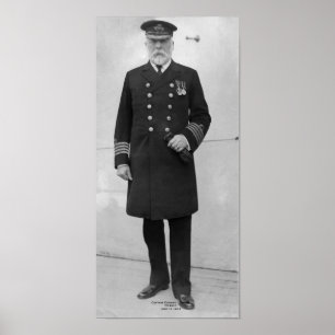 Póster Capitán Edward J. Smith 1850-1912