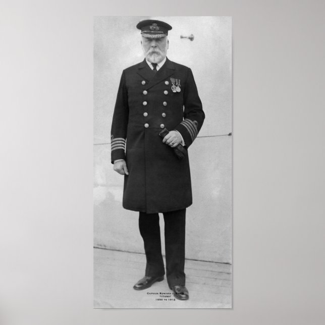 Póster Capitán Edward J. Smith 1850-1912 (Frente)