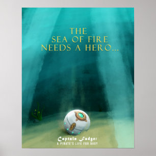 Póster Capitán Fudge Promo Poster 