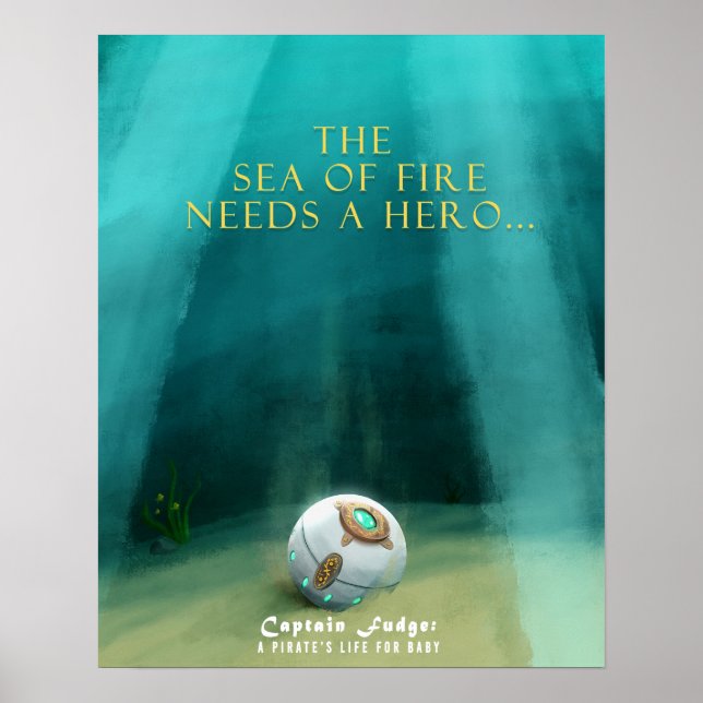 Póster Capitán Fudge Promo Poster (Frente)