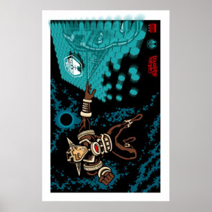 Póster Capitán Hammond contra el Futuro siete