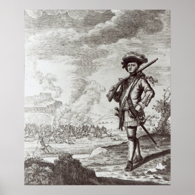 Póster Capitán Henry Morgan en el saco (Frente)