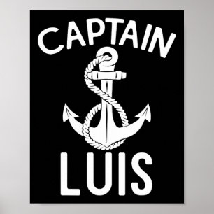Póster Capitán Luis Barco de Barco