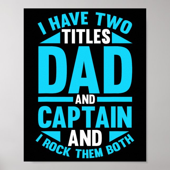 Póster Capitán Padre Barco Barco (Frente)