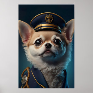 Póster Capitán piloto de Chihuahua