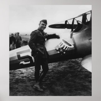 Póster Capitán Rickenbacker