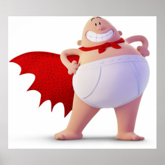 Póster Capitán Underpantalones