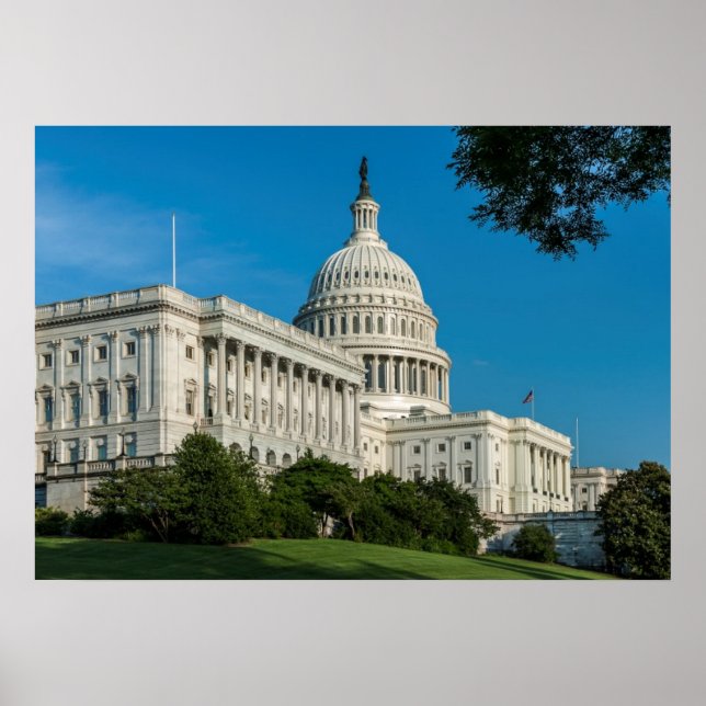 Póster Capitol Building West View (Frente)
