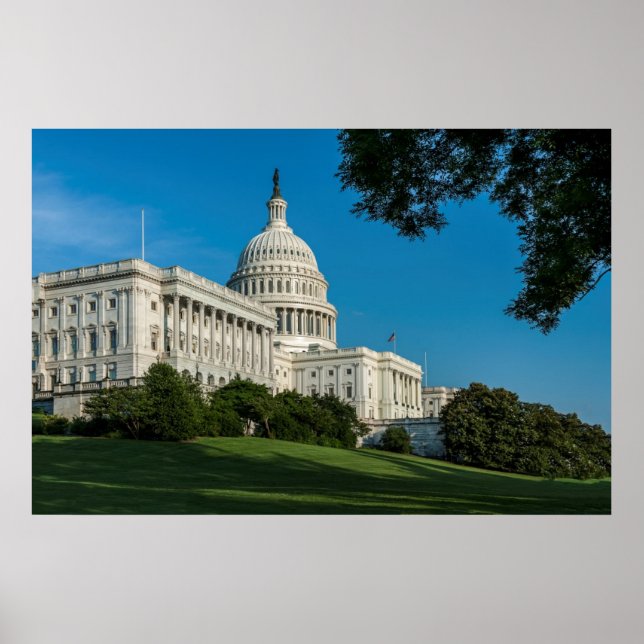 Póster Capitol Building West View (Frente)