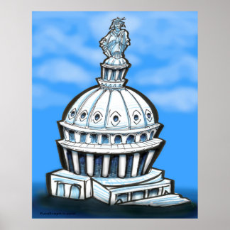 Póster Capitol Hill Poster