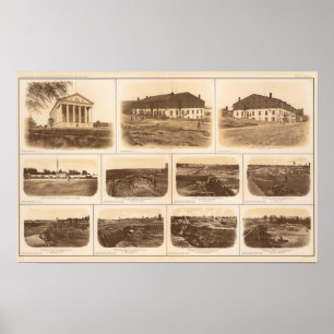 Póster Capitol, prisión de Richmond Libby