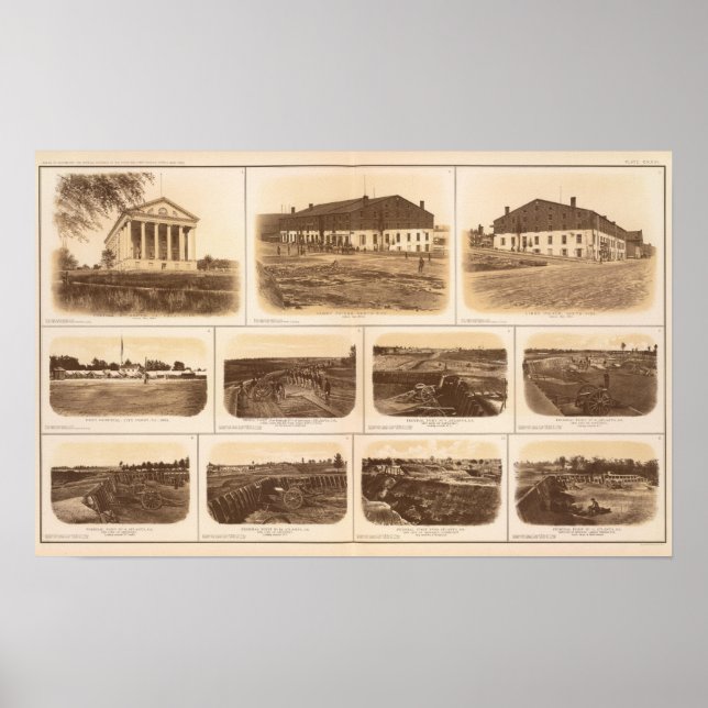 Póster Capitol, prisión de Richmond Libby (Frente)