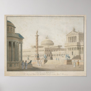 Póster Capitol, situado en la "La clemeza di Tito" por