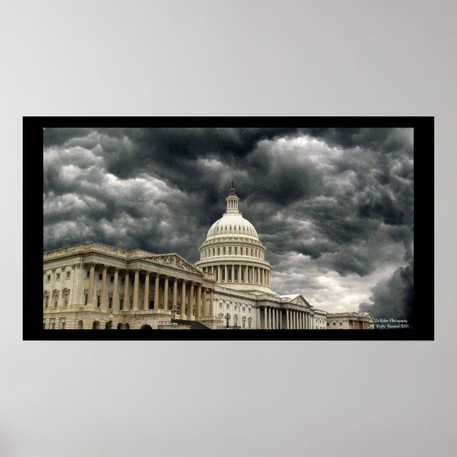 Póster Capitolio 2 de Estados Unidos (Frente)