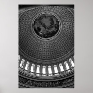 Póster Capitolio B&W de la Rotonda
