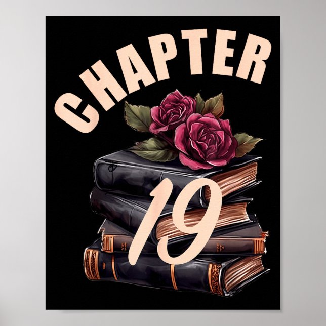 Póster Capítulo 19 Cumpleaños 19 Mujeres Amantes de los L (Frente)