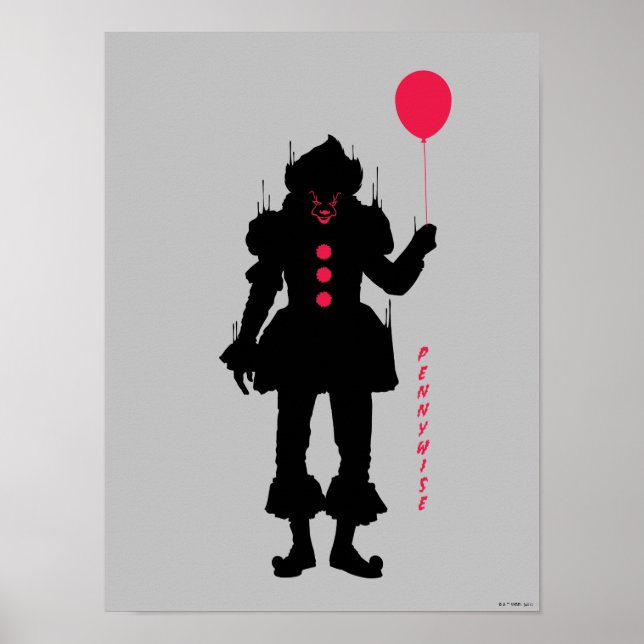 Póster Capítulo 2 | Pennywise Silhouette (Frente)