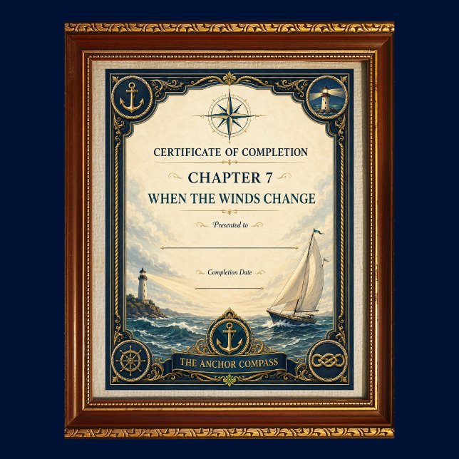 Póster Capítulo 7 Cuando los Vientos Cambian Certificado  (Subido por el creador)