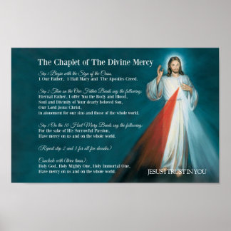 Póster CAPÍTULO de la Oración DIVINA MERCY