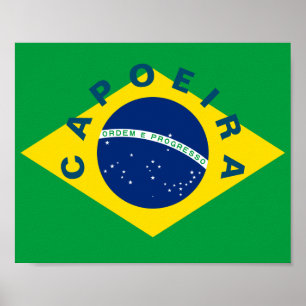 Póster Capoeira Brasil