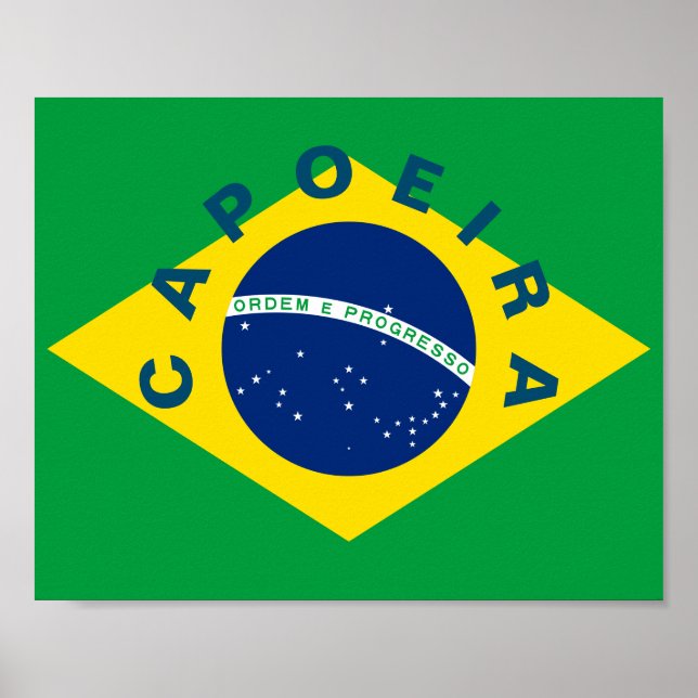 Póster Capoeira Brasil (Frente)
