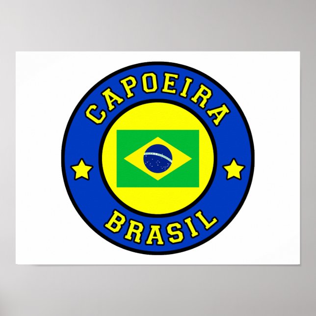 Póster Capoeira Brasil (Frente)