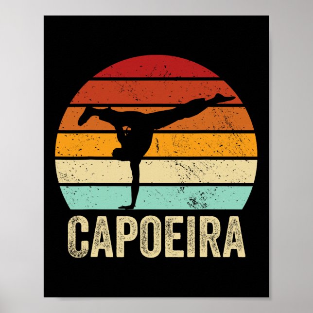 Póster Capoeira de Kickboxing  (Frente)