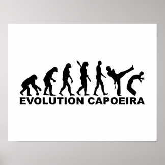 Póster Capoeira de la Evolución