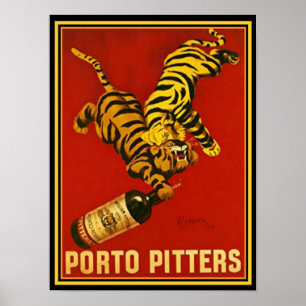 Póster Cappielllo Porto Pitters Ad Poster 12 x 16