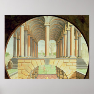 Póster Capriccio arquitectónico