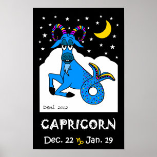 PÓSTER CAPRICORN - ZODIAC POSTER