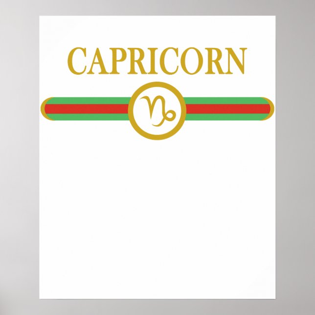 Póster Capricornio (Frente)