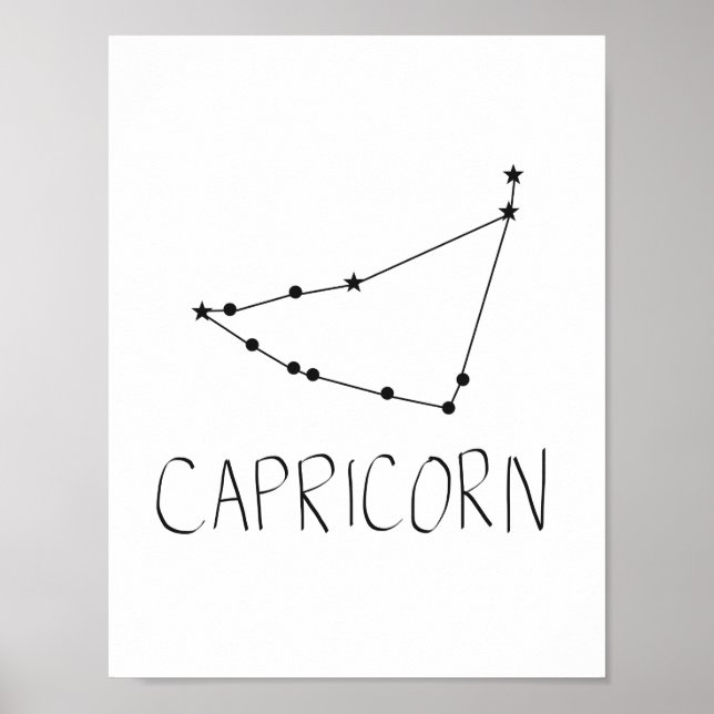 Póster Capricornio (Frente)