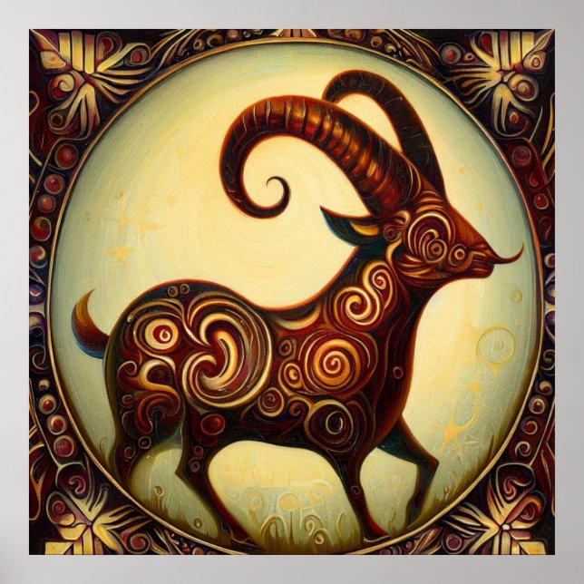 Póster Capricornio 2 (Frente)