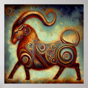 Póster Capricornio 9