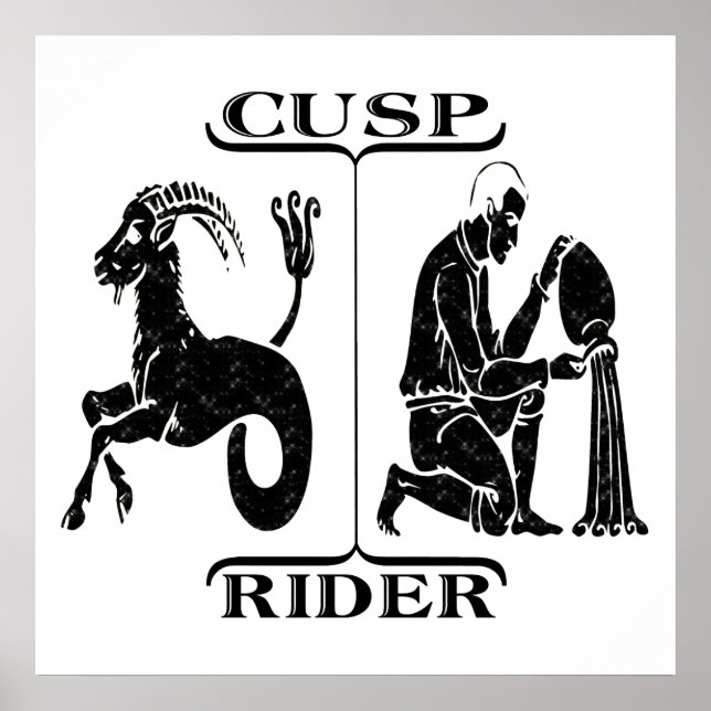 Póster Capricornio/Aquarius (Frente)