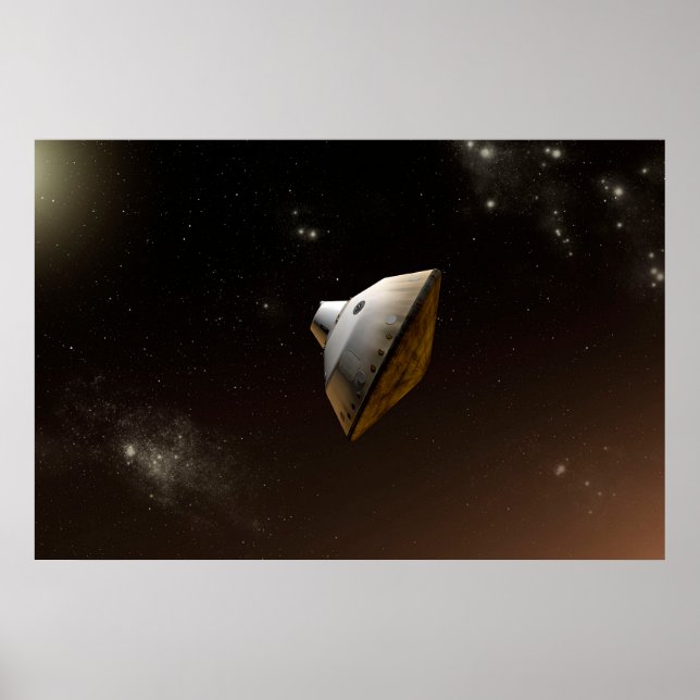 Póster Cápsula de aeródromo del laboratorio de ciencias d (Frente)