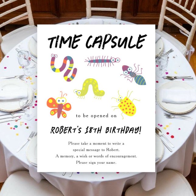 Póster Cápsula del tiempo de Bugs cumpleaños 1  (Subido por el creador)