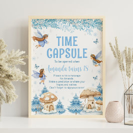 Póster Cápsula del tiempo de fiesta de cumpleaños del jar