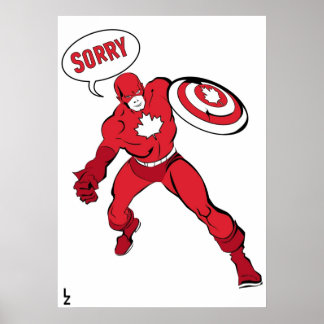 Póster Captain Canada