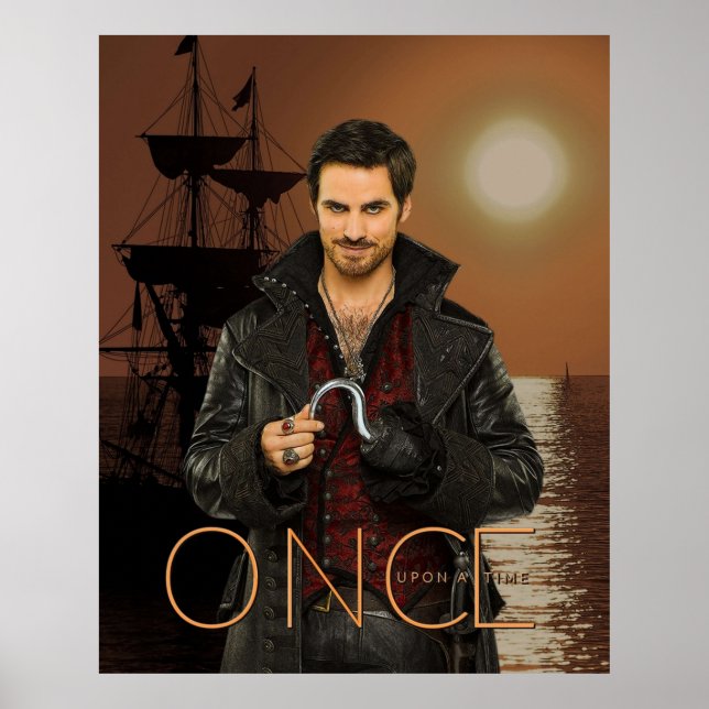 Póster Captain Hook Comic Sunset (Frente)